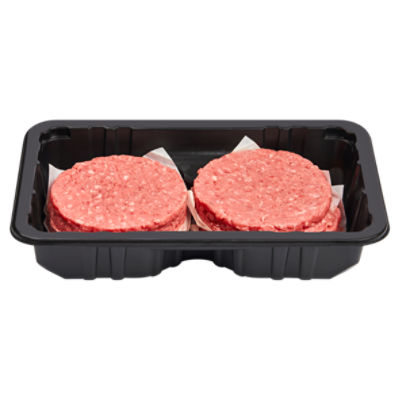 Prepacked 85% Lean Ground Beef Patties, 1.3 pound