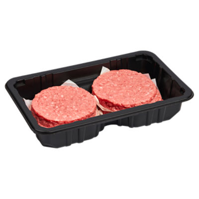 Prepacked 85% Lean Ground Beef Patties, 1.3 pound