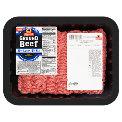 Prepacked 85% Lean Ground Beef, 1.3 pound