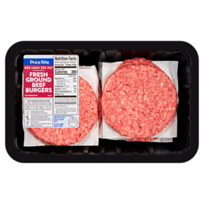 PRICERITE 80% LEAN 20% FAT GROUND BEEF FAMILY PACK
