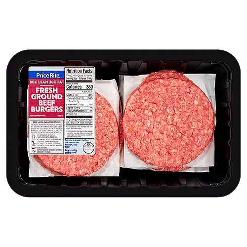 PRICERITE 80% LEAN 20% FAT GROUND BEEF FAMILY PACK