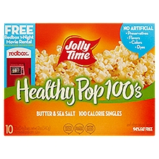 Jolly Time Healthy Pop 100's Butter & Sea Salt, Microwave Popcorn, 1 Each