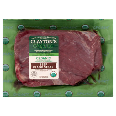 Clayton's Organic Beef Flank Steak