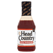 Head Country Bar-B-Q Sauce, Apple Habanero, 20 Ounce