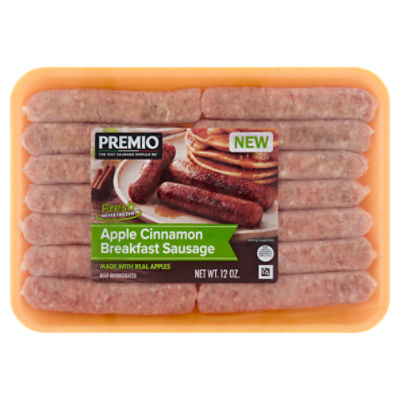 Premio Apple Cinnamon Breakfast Sausage, 12 oz