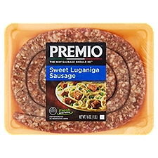 Premio Sausage, Sweet Luganiga, 16 Ounce