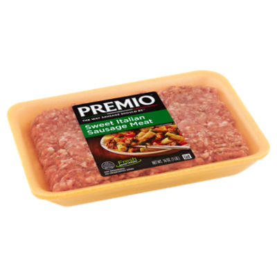 Premio Sweet Italian Sausage Meat, 16 oz