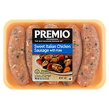 Premio Sweet Italian with Kale, Chicken Sausage, 14 Ounce