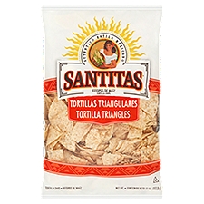 Santitas Triangles, Tortilla Chips, 11 Ounce