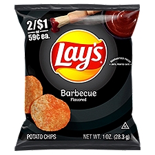 Lay's Barbecue Flavored, Potato Chips, 1 Ounce