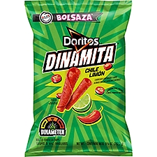 Doritos Dinamita Chile Limón Rolled Flavored Tortilla Chips, 9 1/4 oz