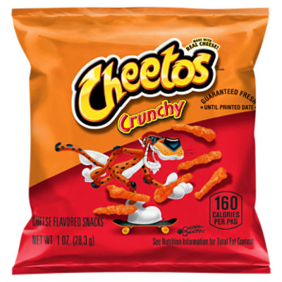 Cheetos Crunchy Cheese Flavored Snacks 1 Oz, 1 Ounce
