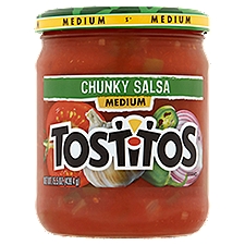 Tostitos Medium Chunky Salsa, 15.5 oz, 15.5 Ounce