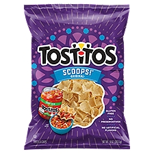 Tostitos Scoops! Original Tortilla Chips, 10 oz, 10 Ounce