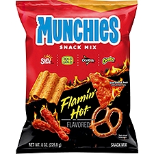 Frito Lay Munchies Flamin' Hot Flavored Snack Mix, 8 oz