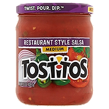 Tostitos Medium Restaurant Style Salsa, 15.5 oz
