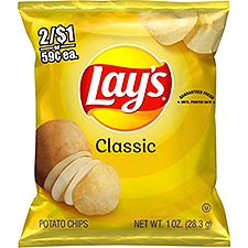 Lay's Classic Potato Chips, 1 oz
