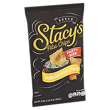 Stacy's Baked Parmesan Garlic & Herb, Pita Chips, 18 Ounce