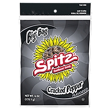 Spitz Sunflower Seeds Cracked Pepper Flavored, 6 oz