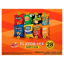 Frito Lay Flavor Mix Party Size, 1 oz, 28 count, 26.5 Ounce