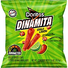 Doritos Dinamita Rolled Tortilla Chips, Chile Limon, 1 1/8 Oz