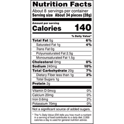 baked cheetos nutrition facts