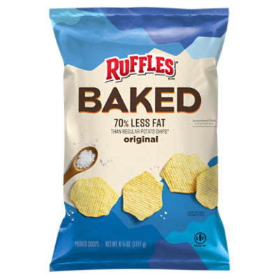 Ruffles Baked Original Potato Crisps, 6 1/4 oz