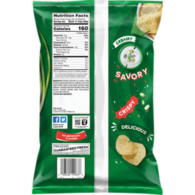 Lay's Sour Cream & Onion Flavored Potato Chips - 7.75oz