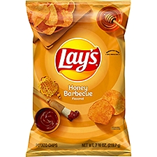 Lay's Honey Barbecue Flavored, Potato Chips, 7.75 Ounce