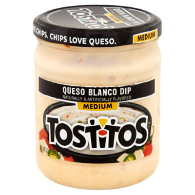 Tostitos Medium Queso Blanco Dip, 15 oz