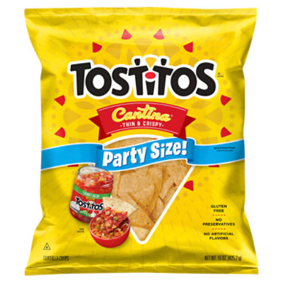 Tostitos Cantina Tortilla Chips Thin & Crispy 15 Oz
