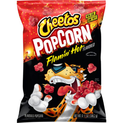 Cheetos Popcorn Flavored Popcorn, Flamin' Hot Flavored, 6 1/2 Oz, 6.5 Ounce