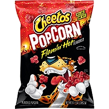 Cheetos Popcorn Flavored Popcorn, Flamin' Hot Flavored, 6 1/2 Oz