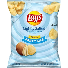 Lay's Lightly Salted Classic, Potato Chips, 12.5 Ounce