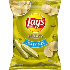 Lay's Dill Pickle Flavored, Potato Chips, 12.5 Ounce