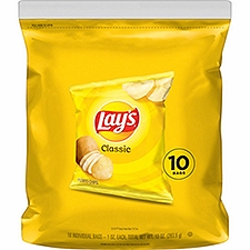 Lay's Potato Chips, Classic, 10 Ounce
