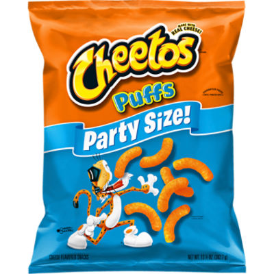 Cheetos Puffs Cheese Flavored Snacks, 13 1/2 Oz, Party Size