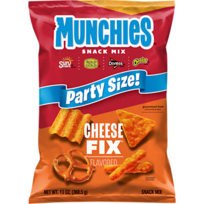 Munchies Snack Mix Cheese Fix Flavored 13 Oz