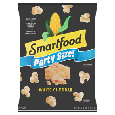 Smartfood White Cheddar Flavored Popcorn Party Size!, 9 3/4 oz