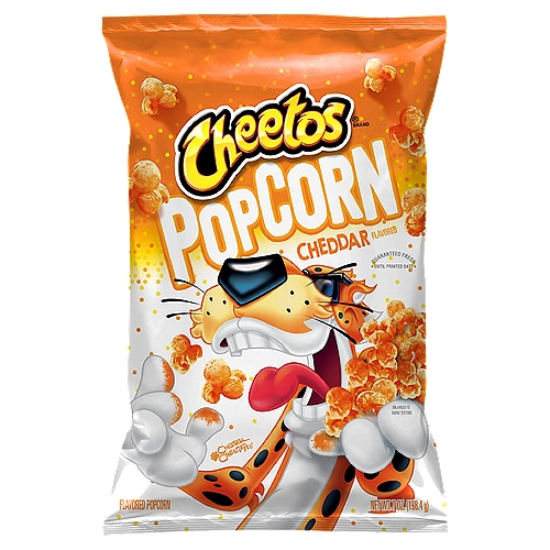 Cheetos Popcorn Flavored Popcorn Cheddar Flavored 7 Oz