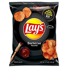 Lay's Barbecue Flavored, Potato Chips, 2.62 Ounce