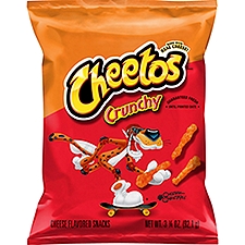 Cheetos Crunchy, Cheese Flavored Snacks, 3 1/4 Oz