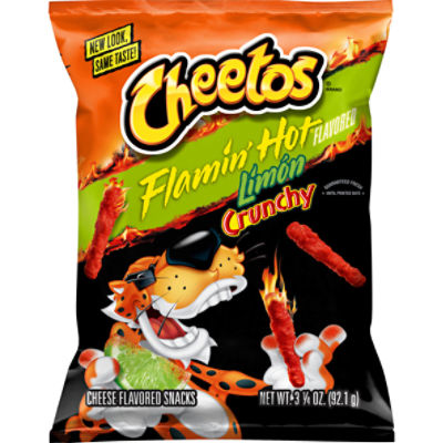 Cheetos Crunchy Flaming Hot 3 1/4 oz