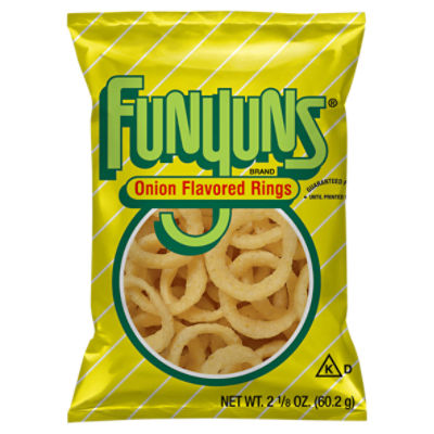 Funyuns Onion Flavored Rings 2 1/8 Oz, 2.13 Ounce