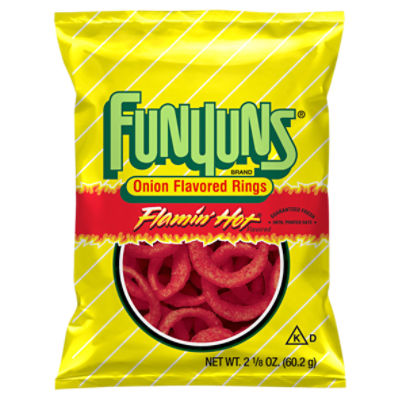 Funyuns Onion Flavored Rings Flamin' Hot 2 1/8 Oz