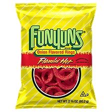 Funyuns Onion Flavored Rings Flamin' Hot 2 1/8 Oz