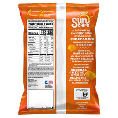 sun chips original nutrition facts