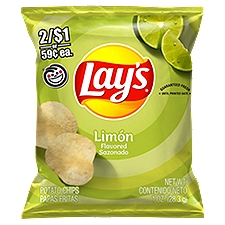Lay's Limon Flavored, Potato Chips, 1 Ounce