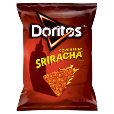 spicy sriracha doritos
