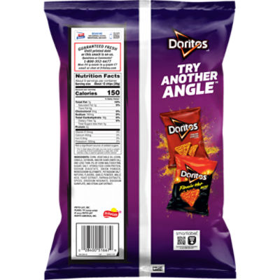 DORITOS FLAVORED TORTILLA CHIPS TACO FLAVOR, 9.25 Oz.